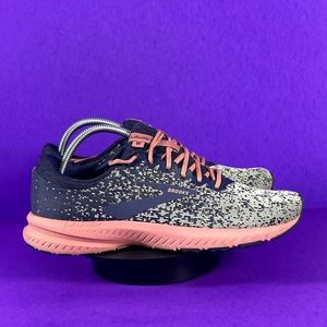 Brooks Women's Blue & Pink Launch 6 Running Sneakers Shoe Size 9.5
